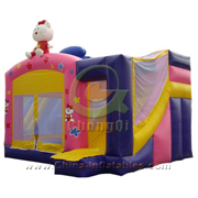 inflatable hello kitty jumping castle
